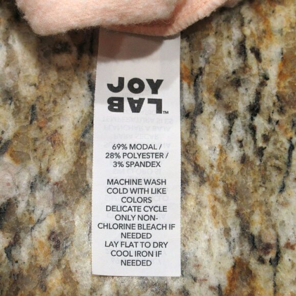 Joy Lab Women's Light Peach Cut Out Sweatshirt Plus Size XXL Like New Condition - Picture 2 of 3